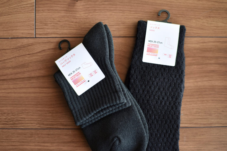 ユニクロ ヒートテック メンズ 超極暖 5枚セット ソックス一足おまけ付き 590円で足の耐寒力アップ！ユニクロのヒートテックソックスは優秀で